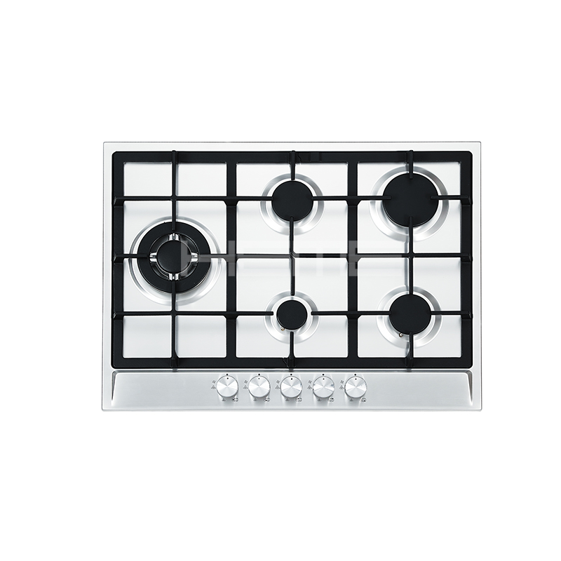 700mm Gas Hob Stainless Steel 5 Burner Front control PG7051LS-A2CI