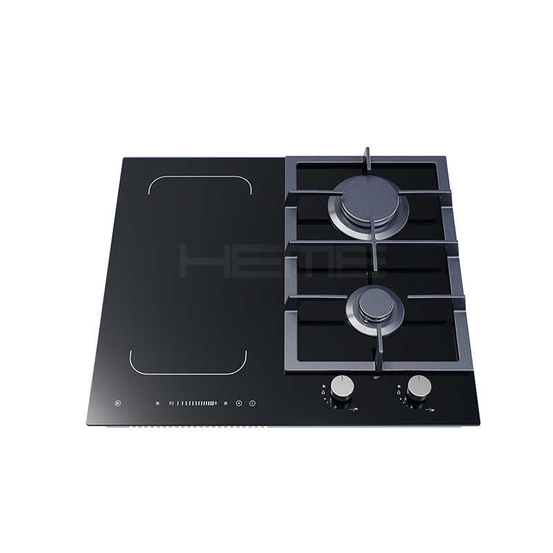 OEM Built In Stove Supplier 60Cm Glass Panel 4 Burner Gas And Induction Cooktop