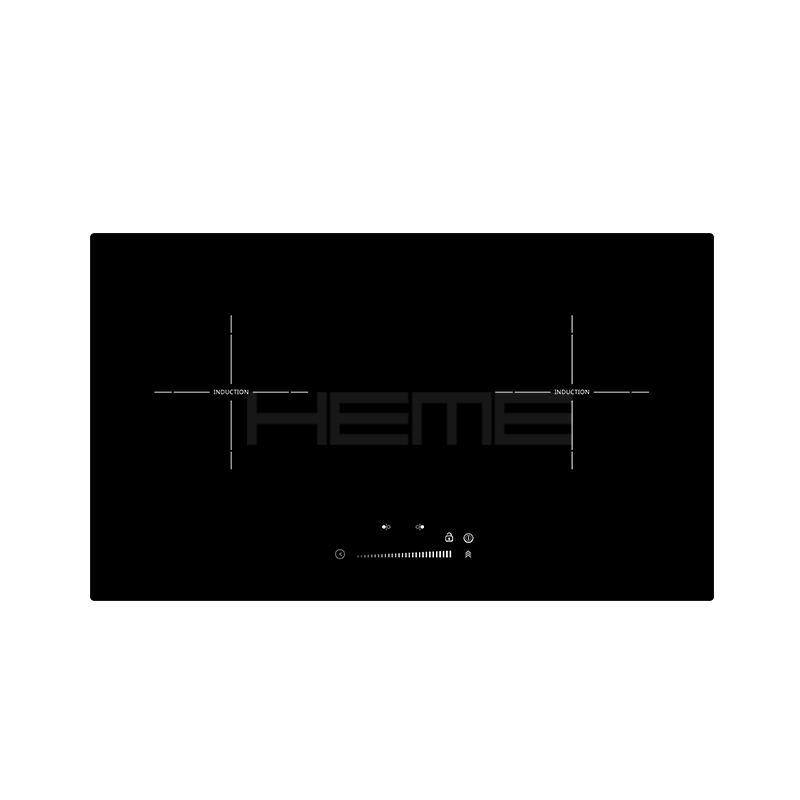 Double burner sensor touch control induction cook hob for home kitchen