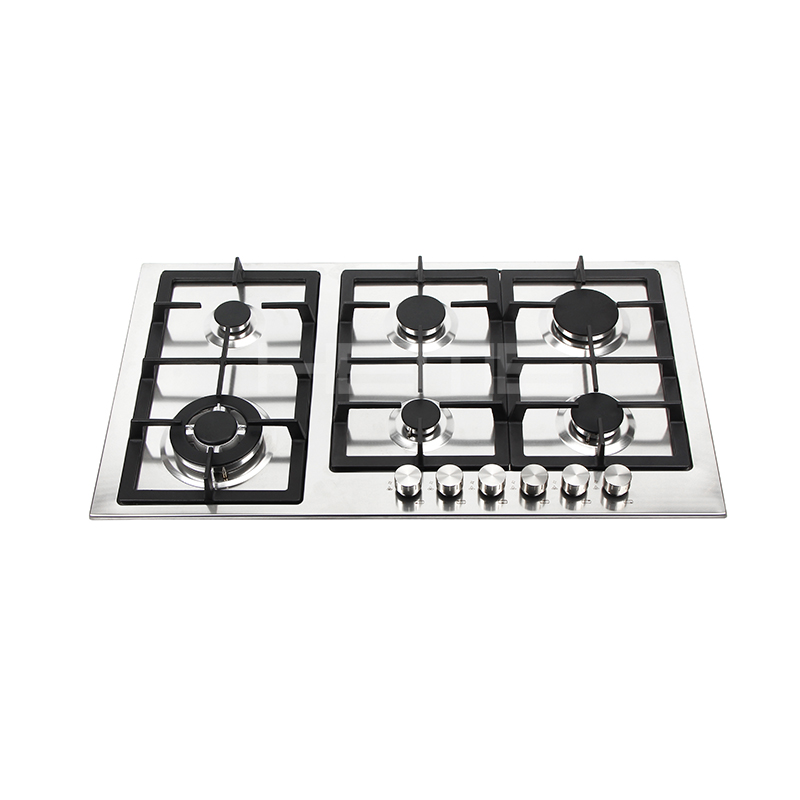 HEME Built-in 6 Burners Gas Cooker with 900mm Stainless Steel Gas Stove Top PG9061S-A1CI