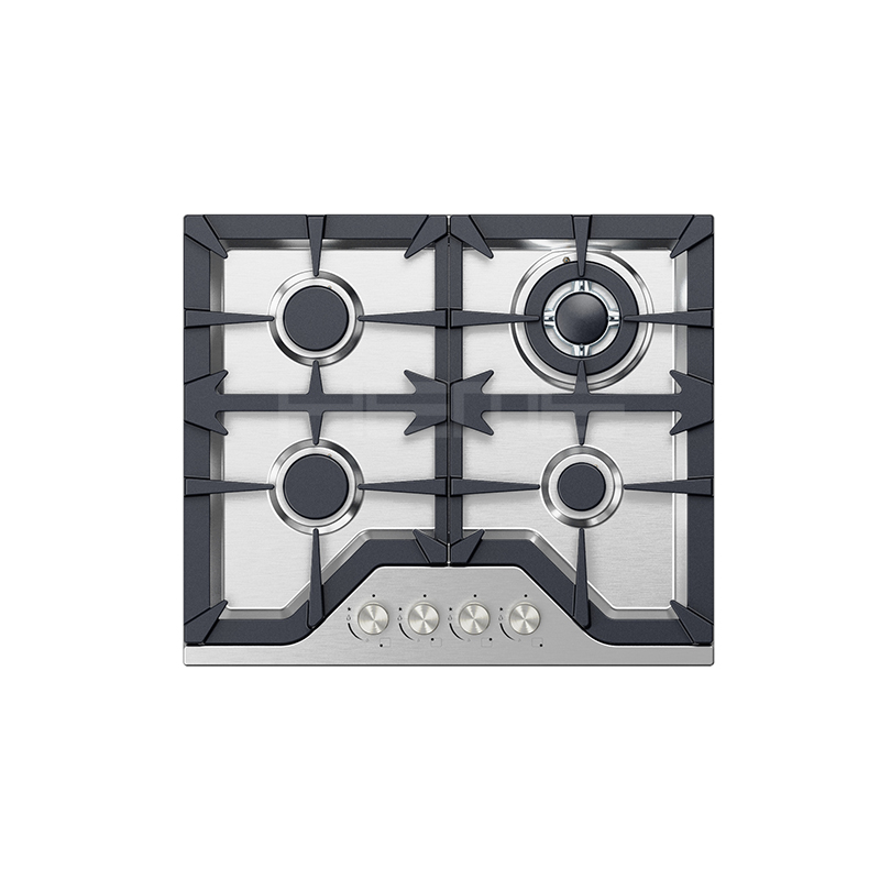 24 inch Stainless Steel Panel Built-in Gas Cooktop with 4 Burners PG6041BS-KC2I