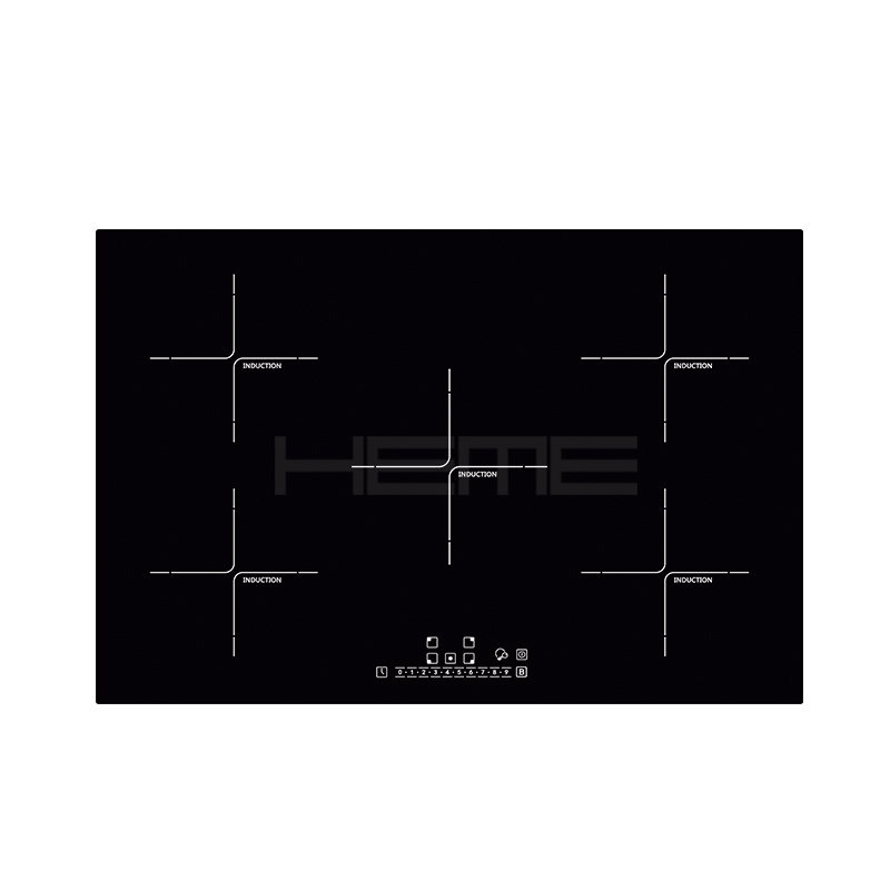Household easy cooking multifunction built-in 5 zones induction cooker