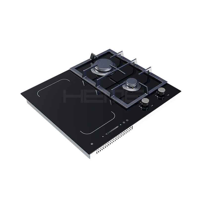 OEM Built In Stove Supplier 60Cm Glass Panel 4 Burner Gas And Induction Cooktop