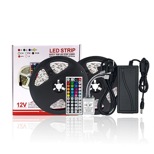 LED strip 10m 5050 RGB 300 LED beads IP65 remote controller