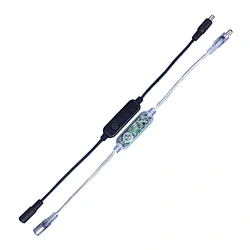 LED push button dimmer on line