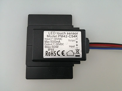 touch dimmer for mirror light