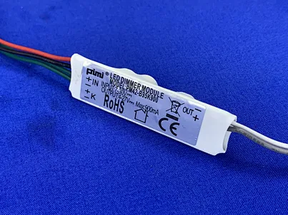 LED push button dimmer 12V/24V