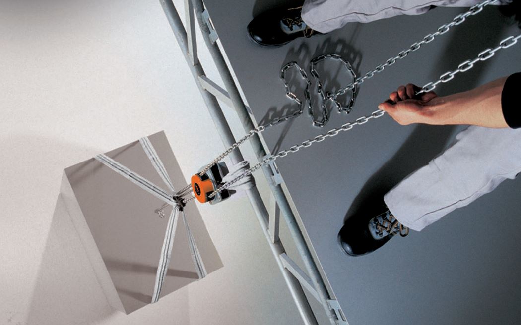 Testing hoist after repair