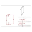 New Arrival PVC 3.5PL Vertical Blind Slat Profile, Multi Color Custom Size, Extruded PVC Shutter Slats OEM Supported