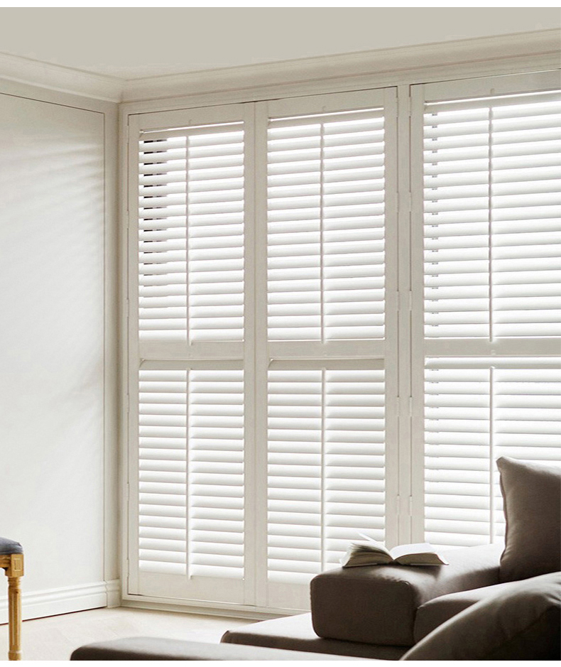 China Shandong direct shutter -Rabbeted Stile with Alum