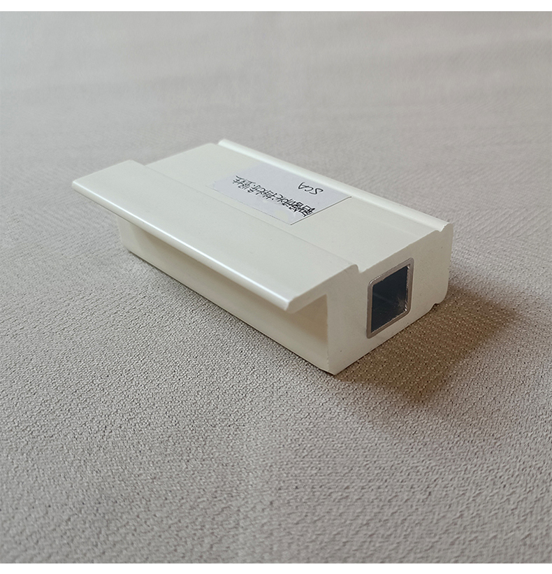 PVC Shutter Components-PVC aluminum core stile with light