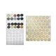 20mm Sticker for Mounting hole matching shutter color