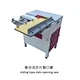 Shutter Machine-Sliding type slats opening saw