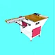Shutter Machine-Sliding type slats opening saw