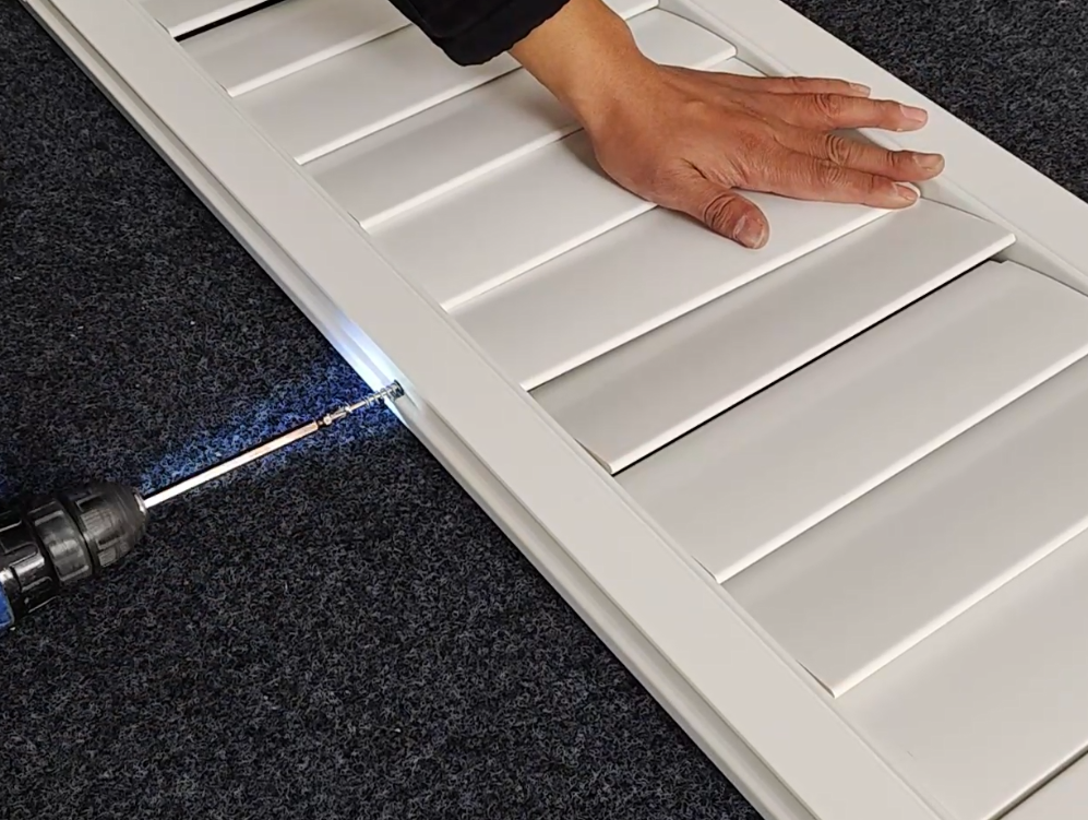 DIY shutter manufacture
