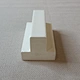 PVCShutterComponents-T-shaped PVC solid core stile