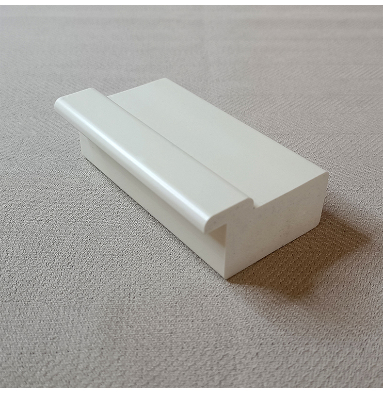 PVC Shutter Components-PVC solid core stile with light shield11