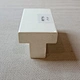 PVCShutterComponents-T-shaped PVC solid core stile