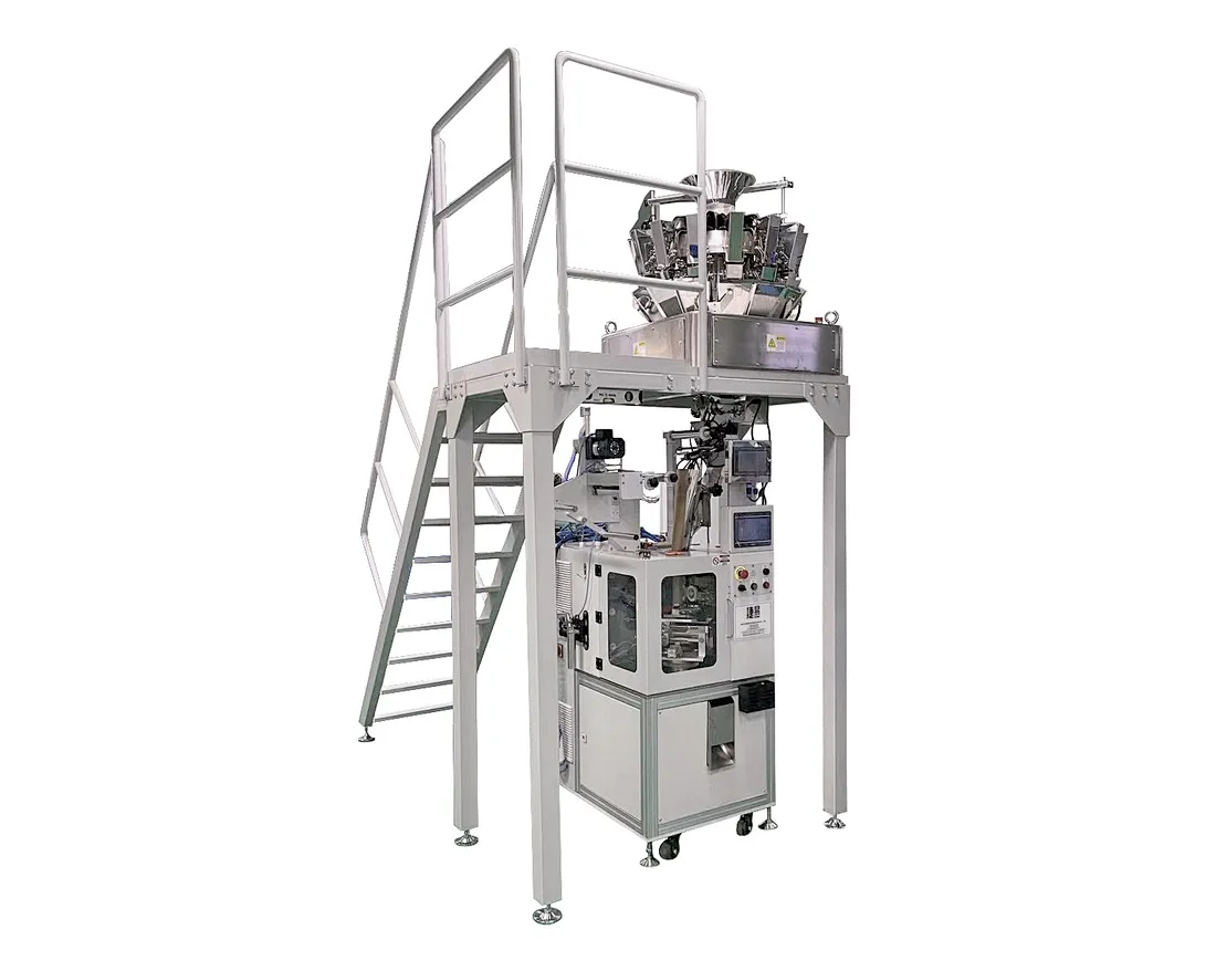 Automatic pyramid tea bag packing machine with high speed, safety ...