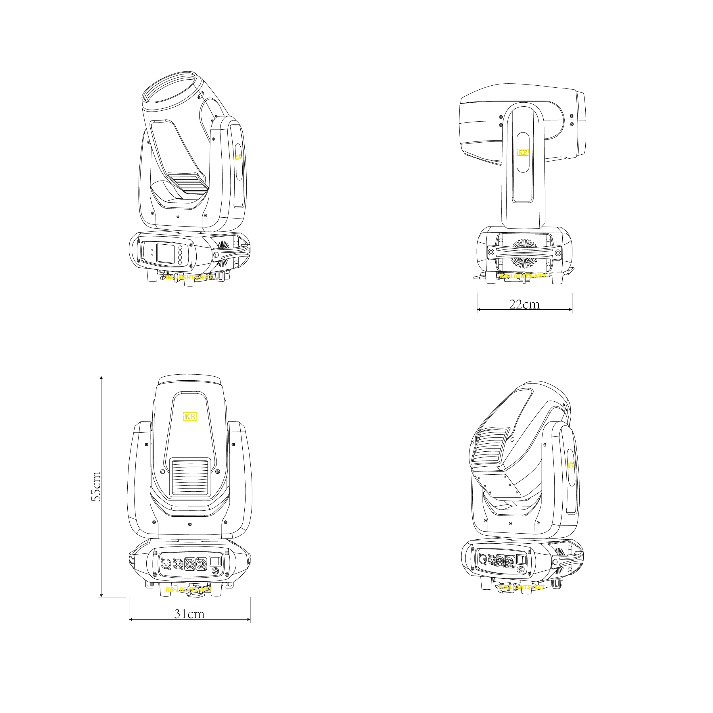 led beam light