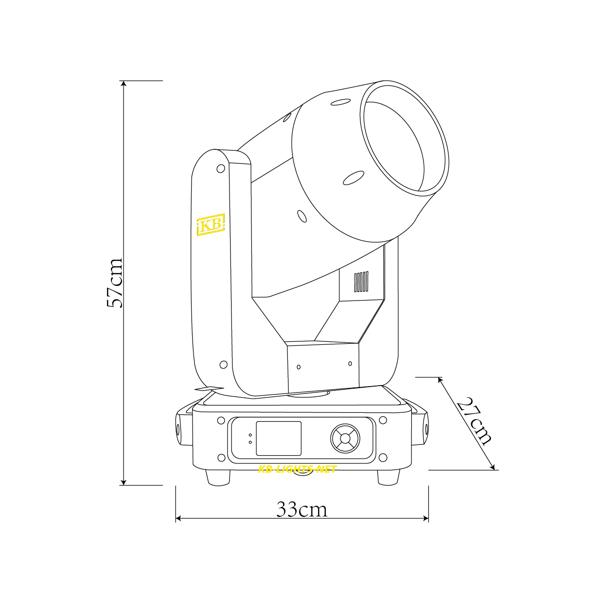 380w beam moving head lights