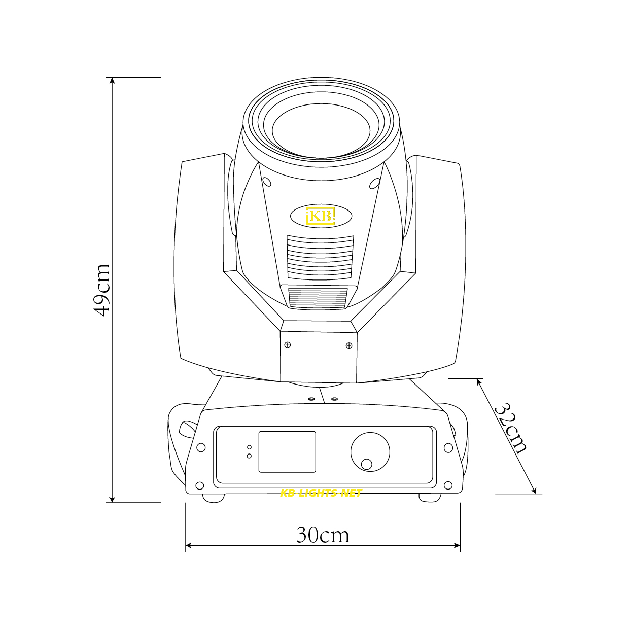 7r 230w beam moving head light