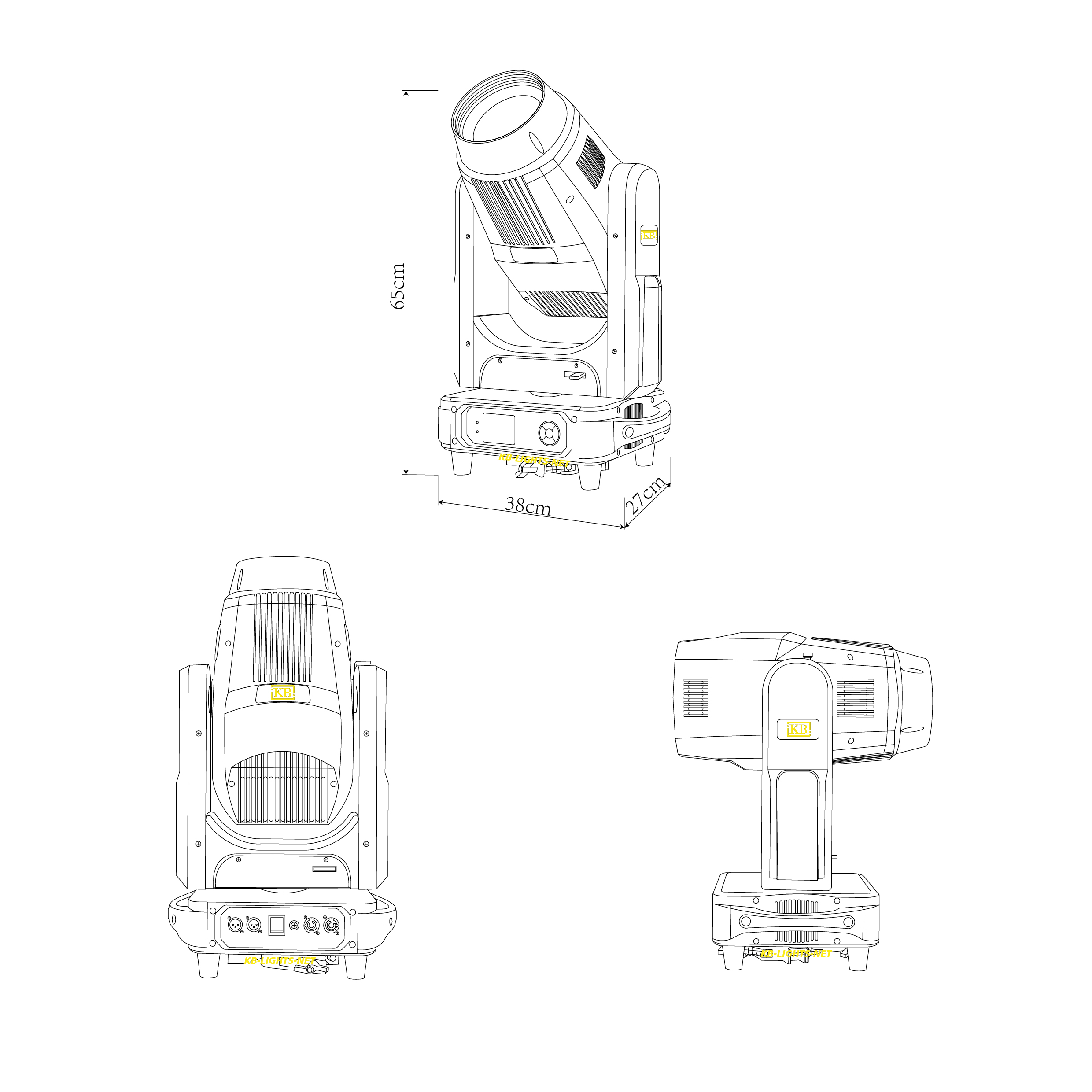 beam led moving head lights