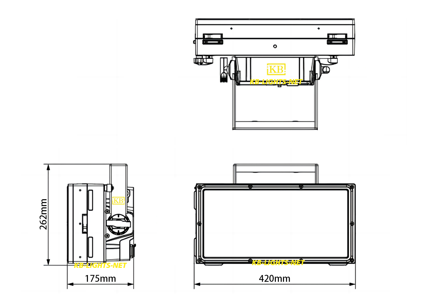 waterproof outdoor strobe lighting