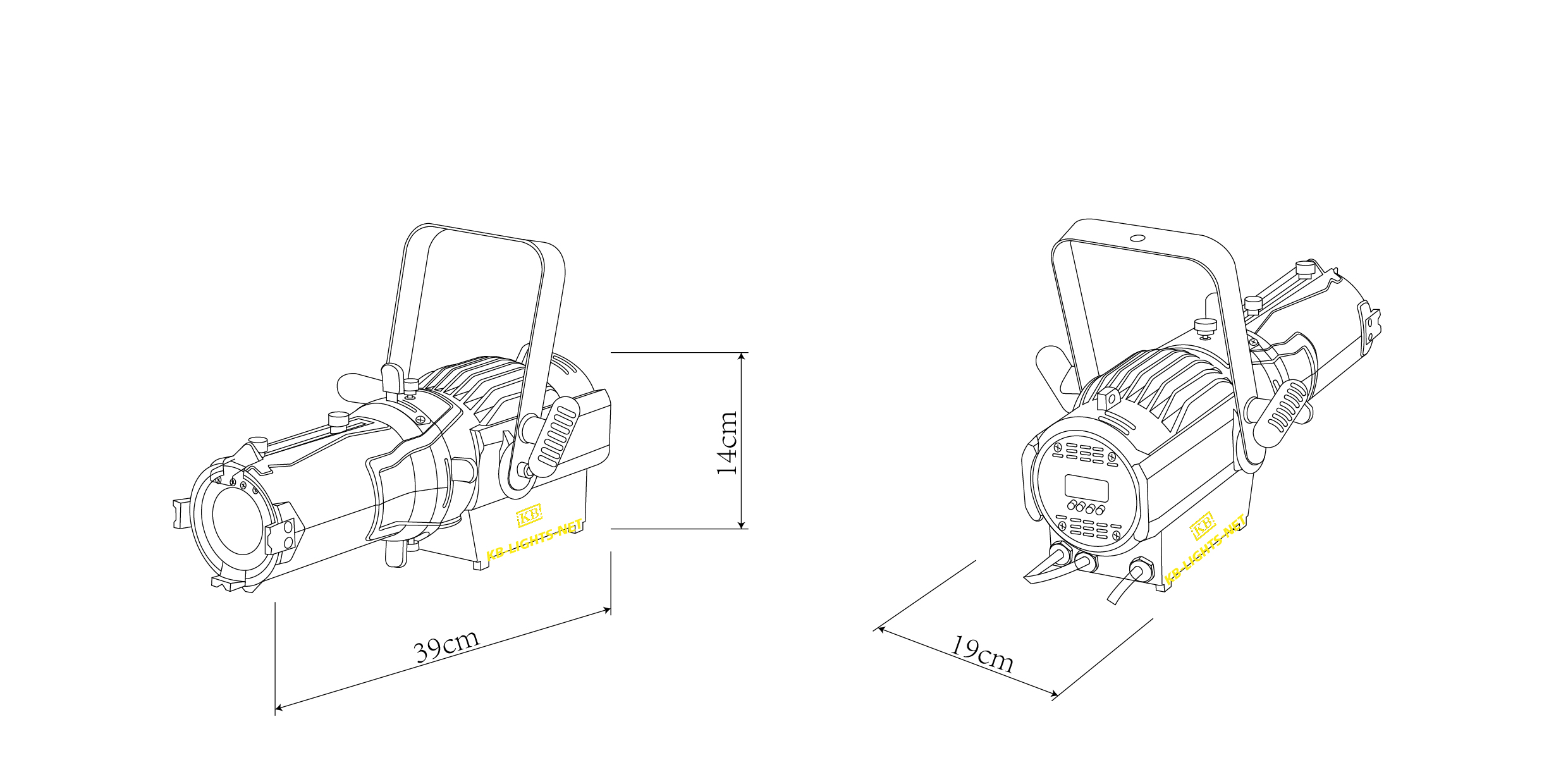 led elipsoidal 100w