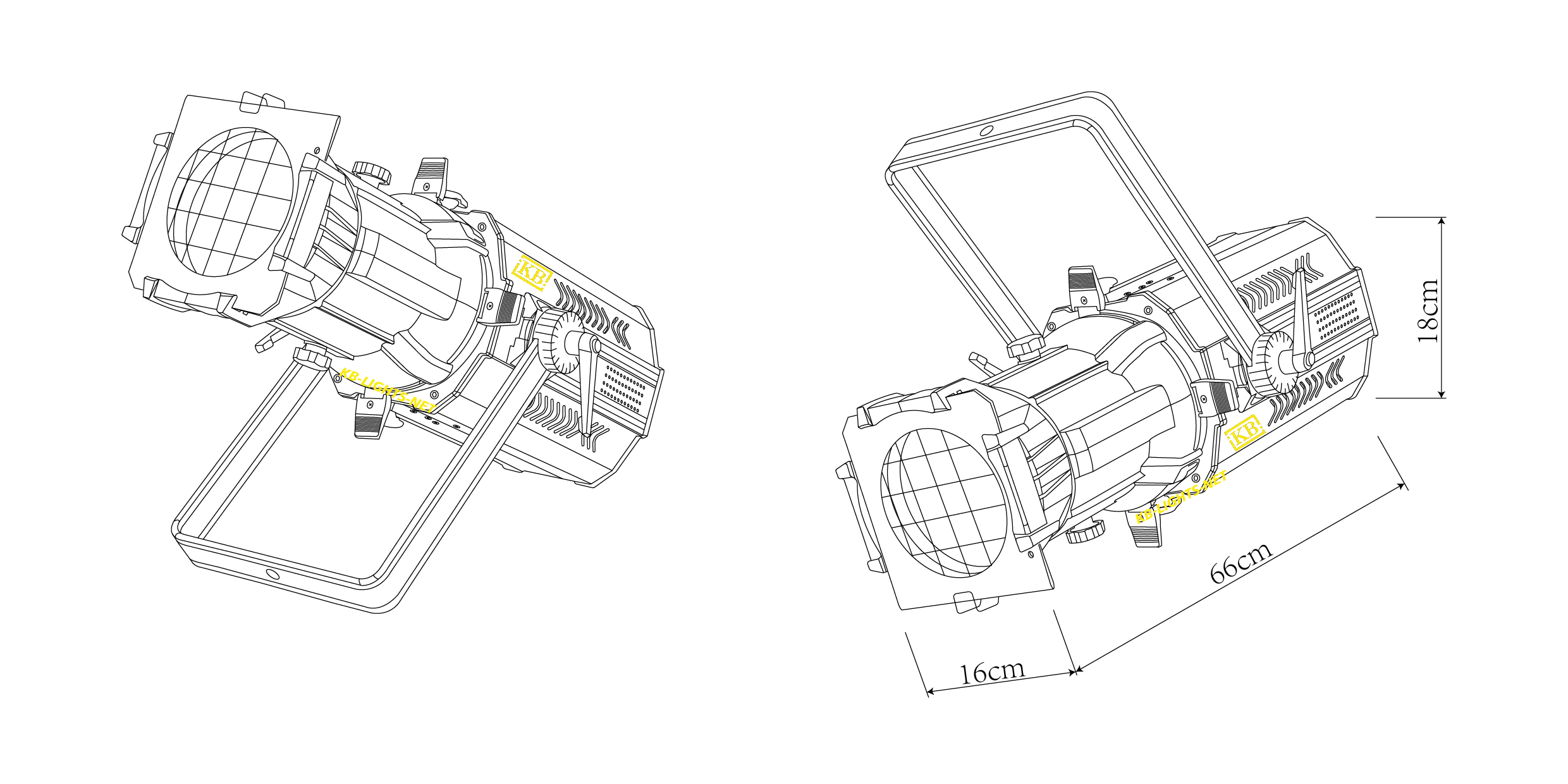 ellipsoidal led