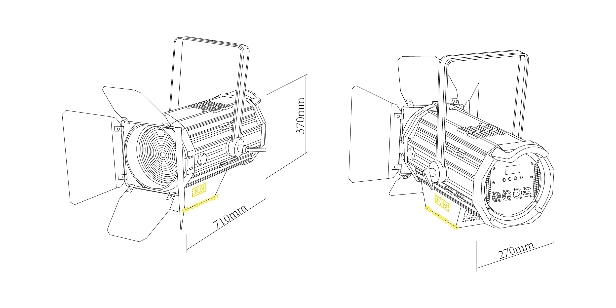 fresnel light theatre