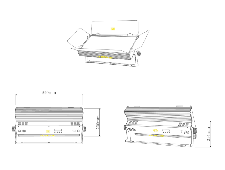 led lighting panels