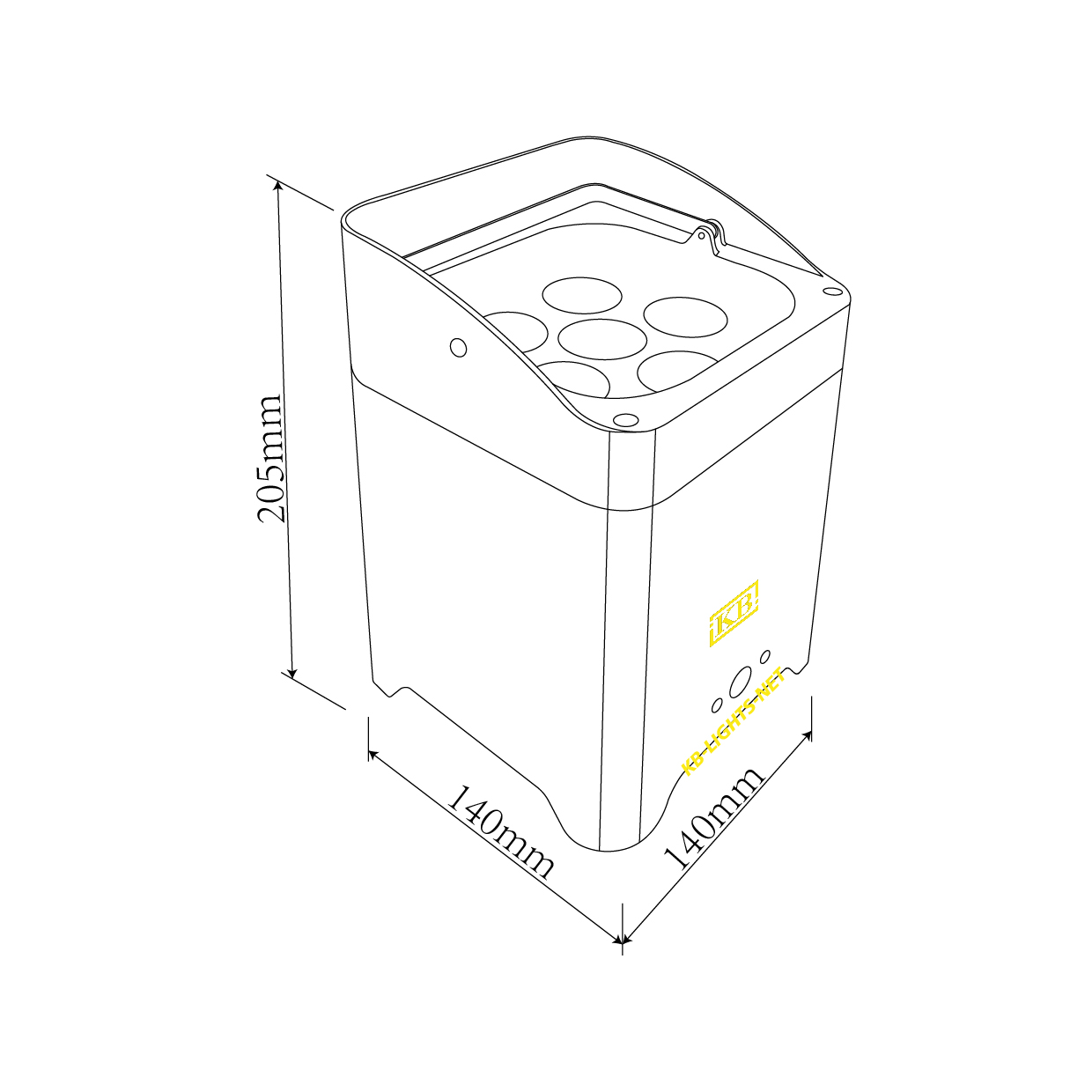 battery led par lights