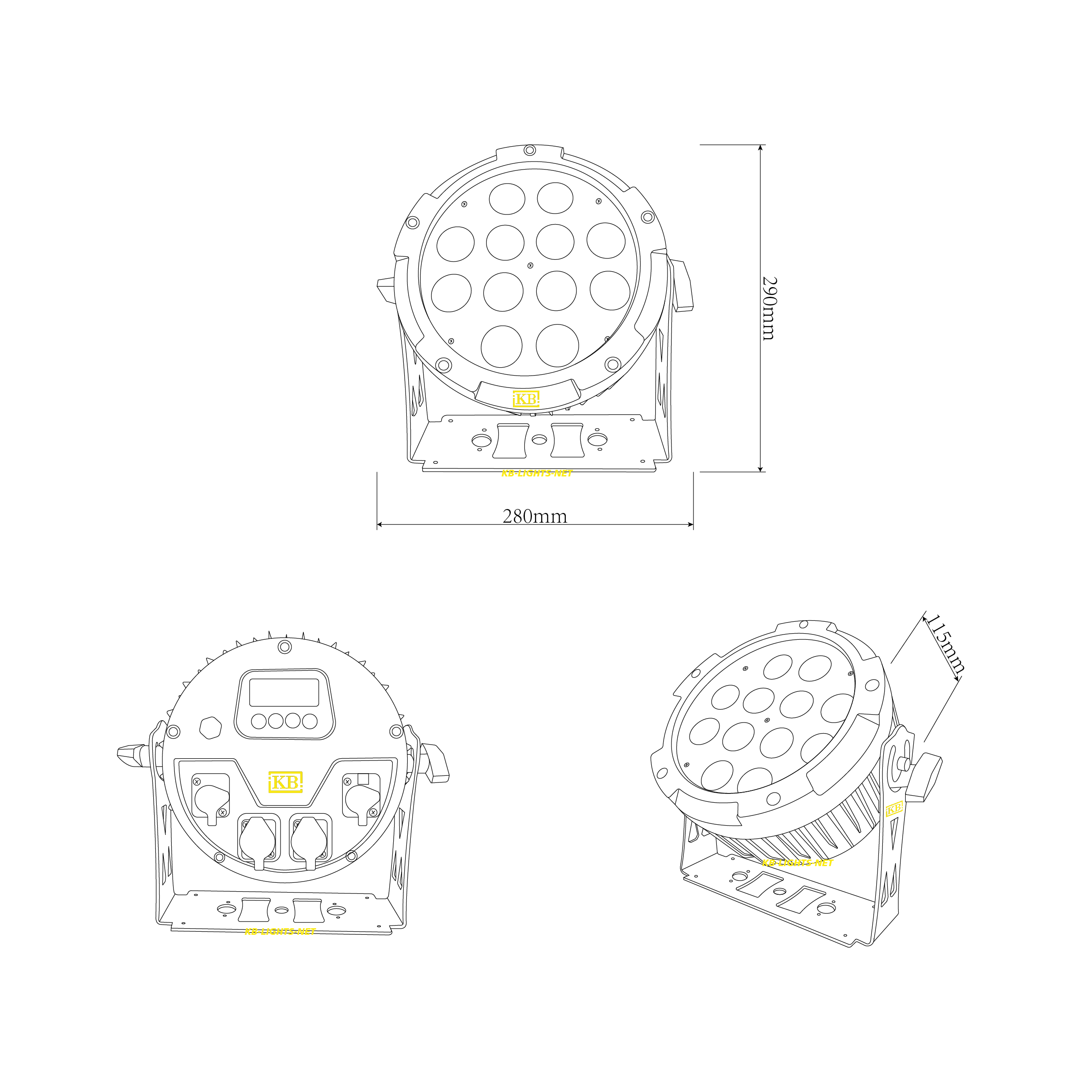 battery light waterproof