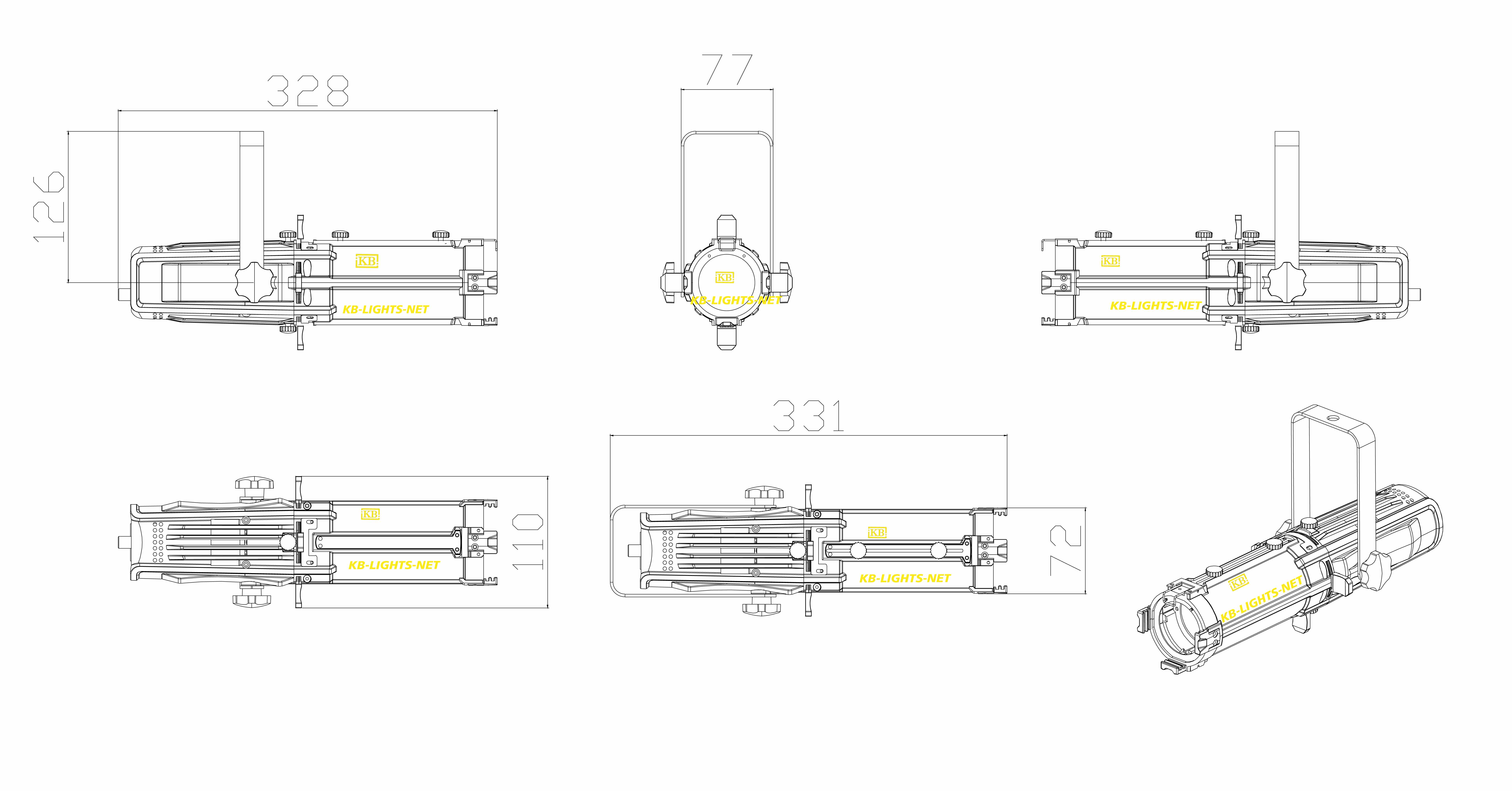Mini LED Light Profile