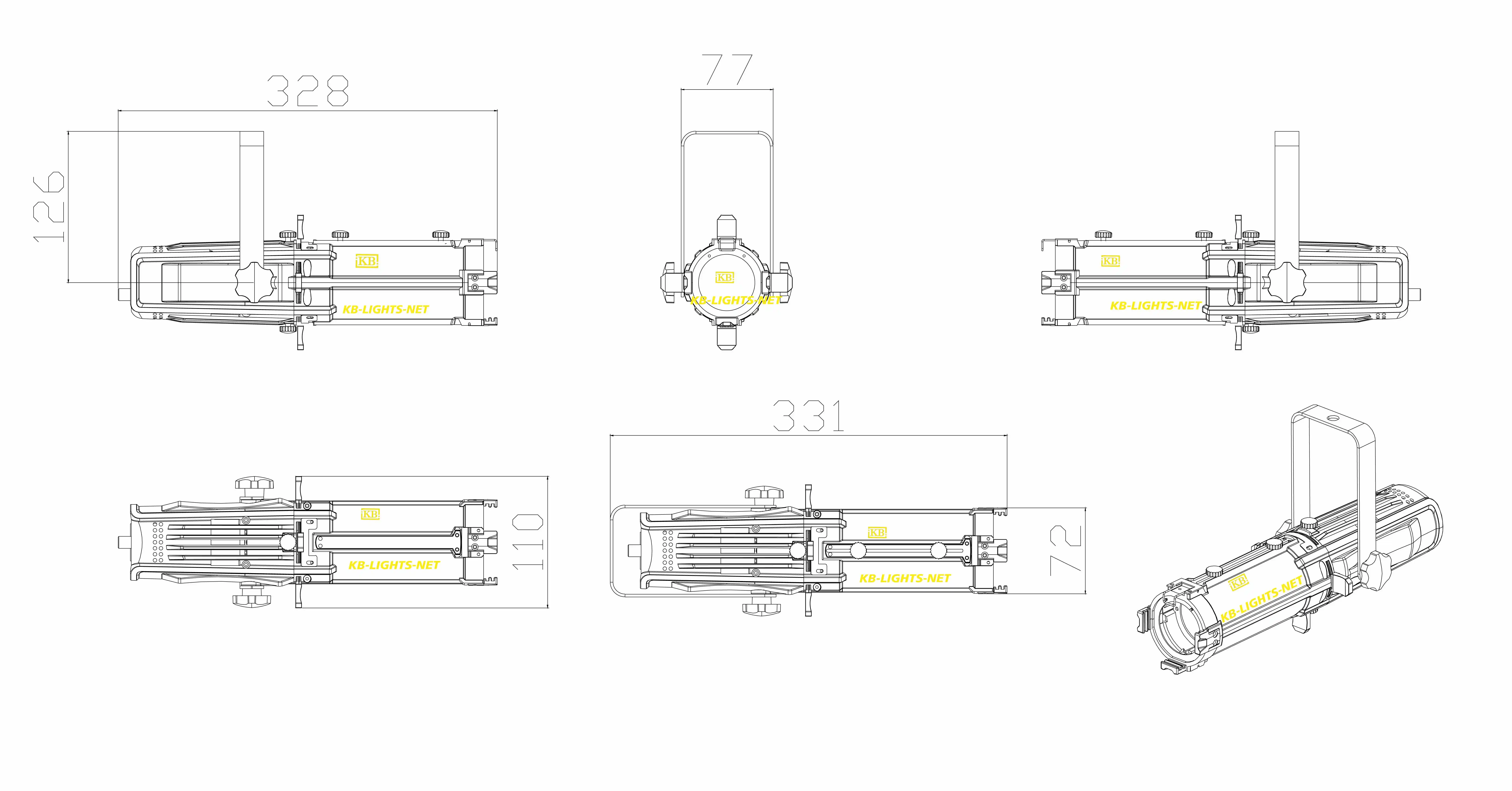 Mini LED Light Profile
