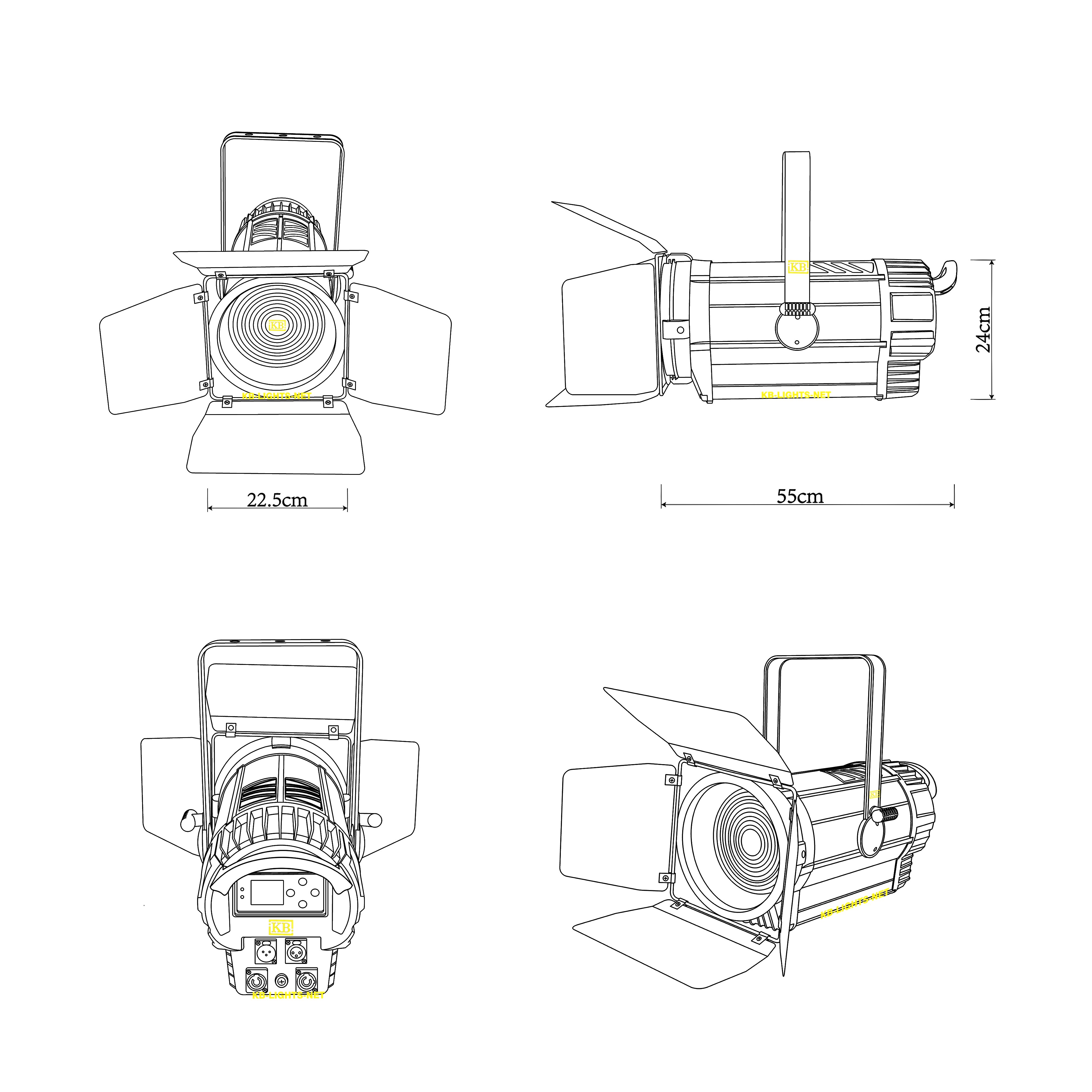 Fresnel light