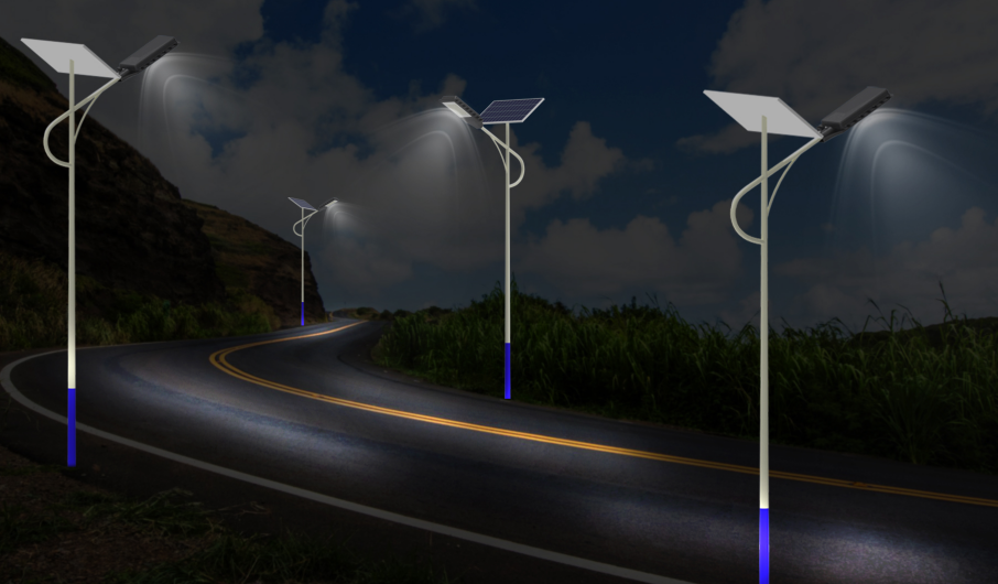 LED SOLAR STREET LAMPS