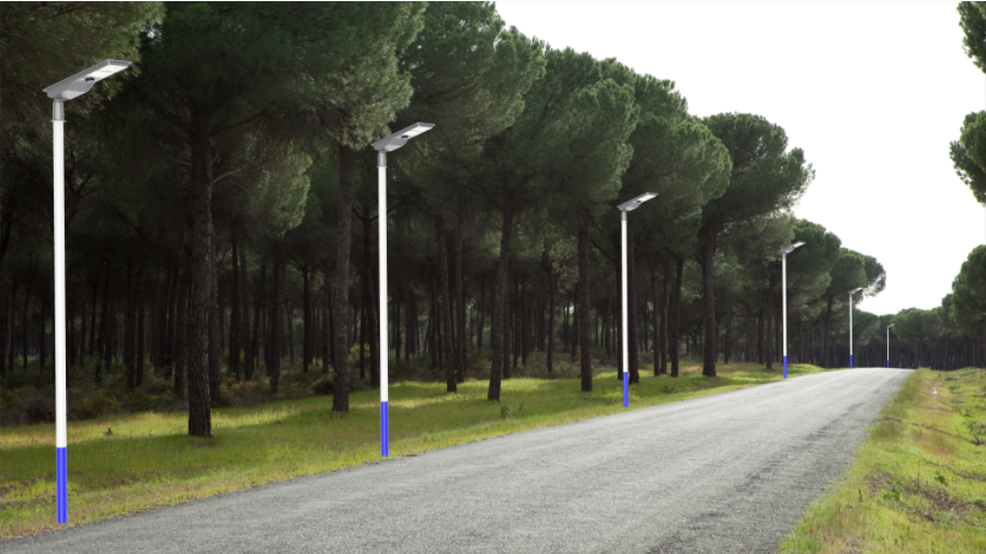 LED SOLAR STREET LAMPS