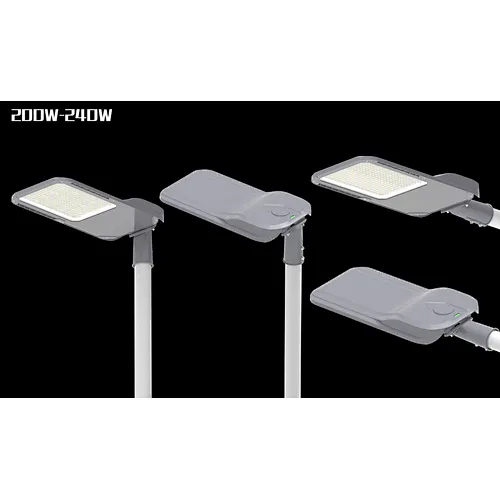 Street lighting in plant area  streetlight  street light up