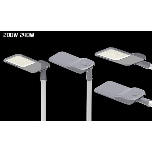 Street lighting in plant area  streetlight  street light up
