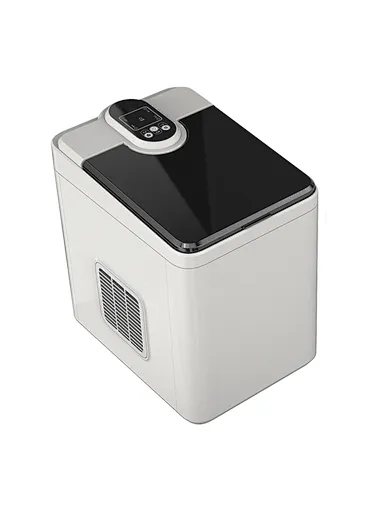 Mini Ice Cube Maker Making Machine Ready in 6-8 Mins Self-Cleaning with Ice Scoop and Basket