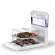 Square Shape Electric Food Steamer 10.8L 18.8L 1500W