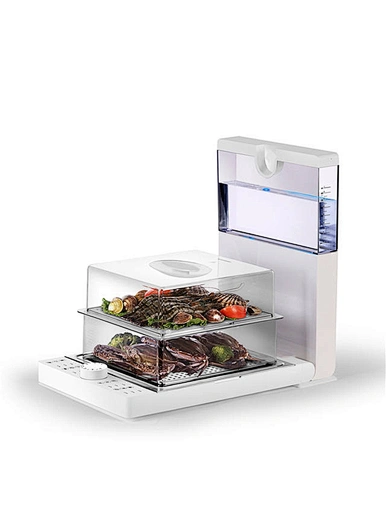 Square Shape Electric Food Steamer 10.8L 18.8L 1500W