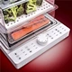 Square Shape Electric Food Steamer 10.8L 18.8L 1500W