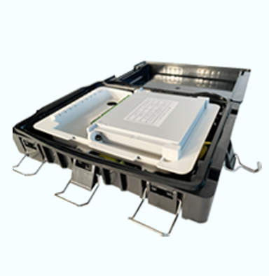 Fiber optic terminal box
