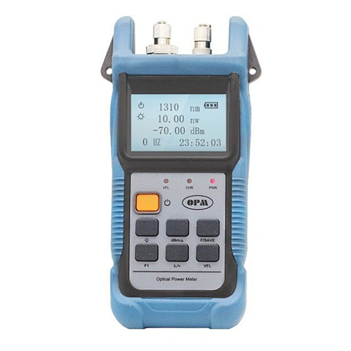 Optical Power Meter Fiber Optic Multimeter Tester Integrated With Visual Fault Locator Source