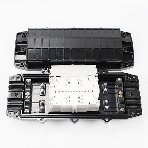 IP68 Horizontal joint closure 48/72/96/144 core fiber optic splice joint closure enclosure