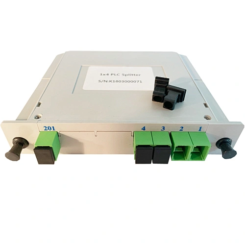 optical fiber plc splitter
