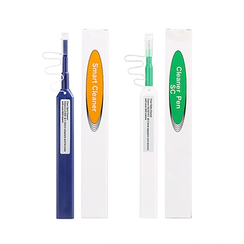 SC/FC/ST 2.5mm Fiber Optic Cleaning Pen LC/MU 1.25mm One-Click Cleaning Fiber Cleaner Tools Optical